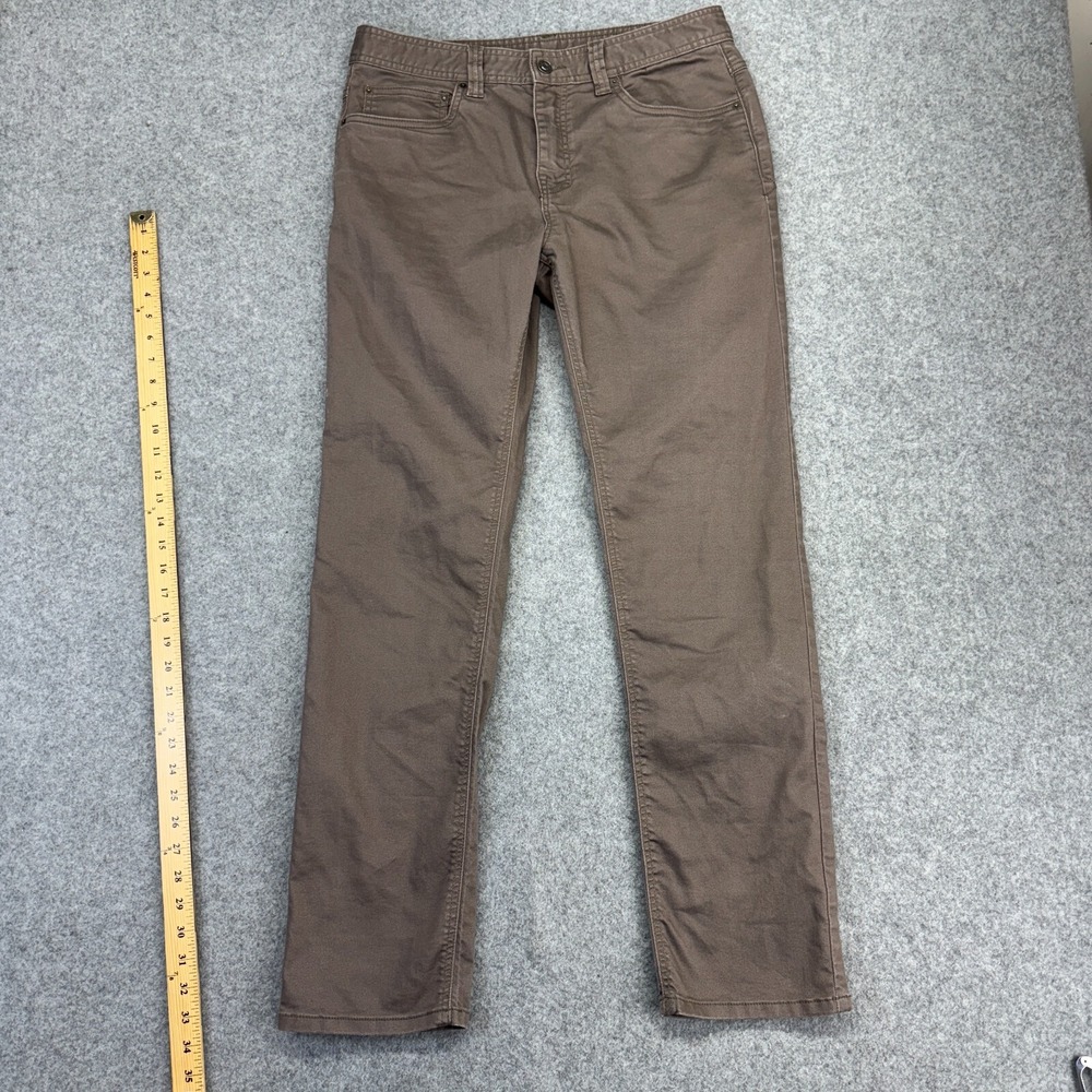 prAna Bridger Slim Fit‎ Pants Men 32x30 Organic Cotton Stretch Casual Earth Tone